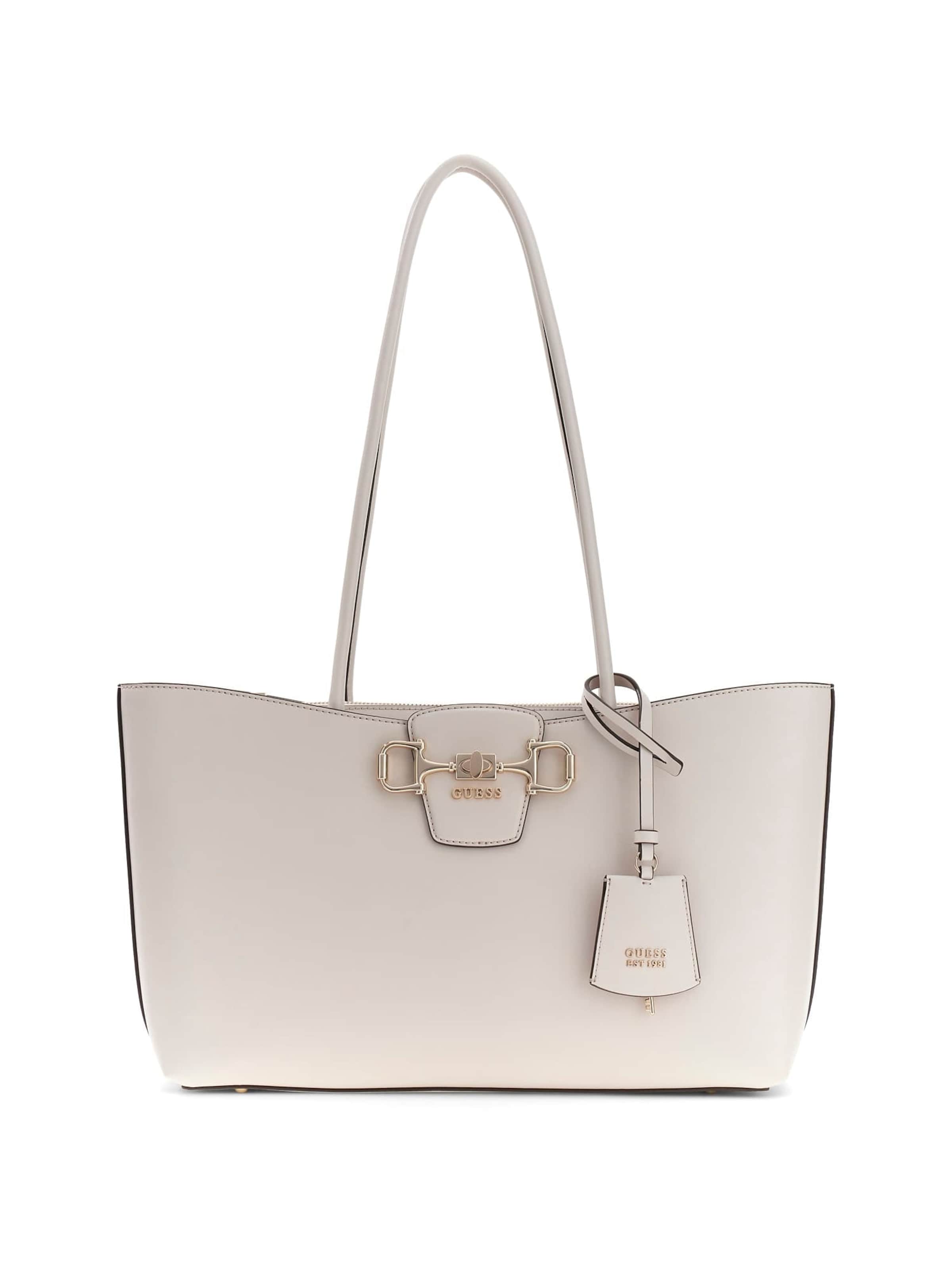 GUESS Плечевая сумка 'Janie' в цвете Off White
GUESS Плечевая сумка 'Janie' в цвете Off White