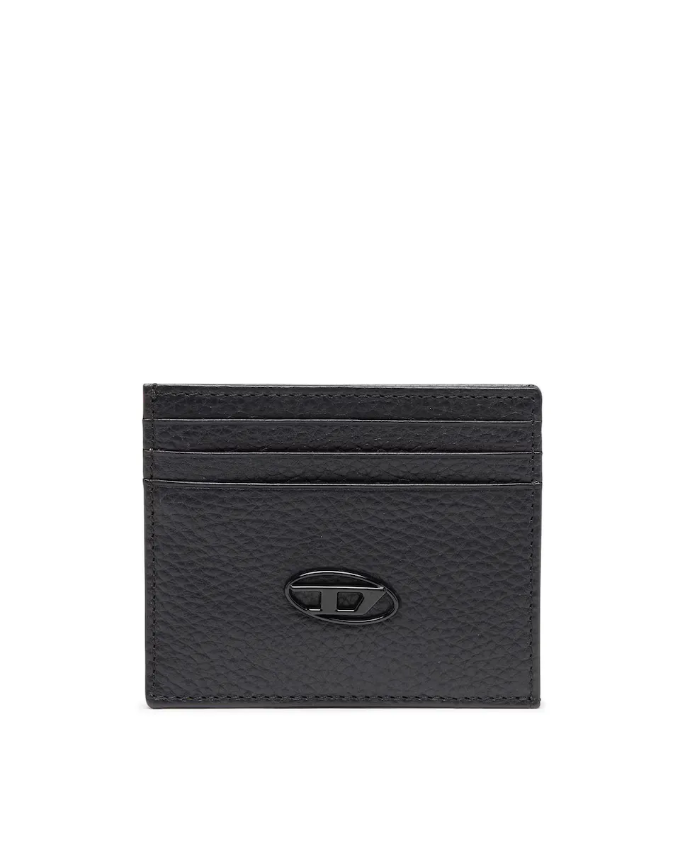 Мужская кожаная визитница DIESEL с логотипом, черный
Мужская кожаная визитница DIESEL с логотипом, черный