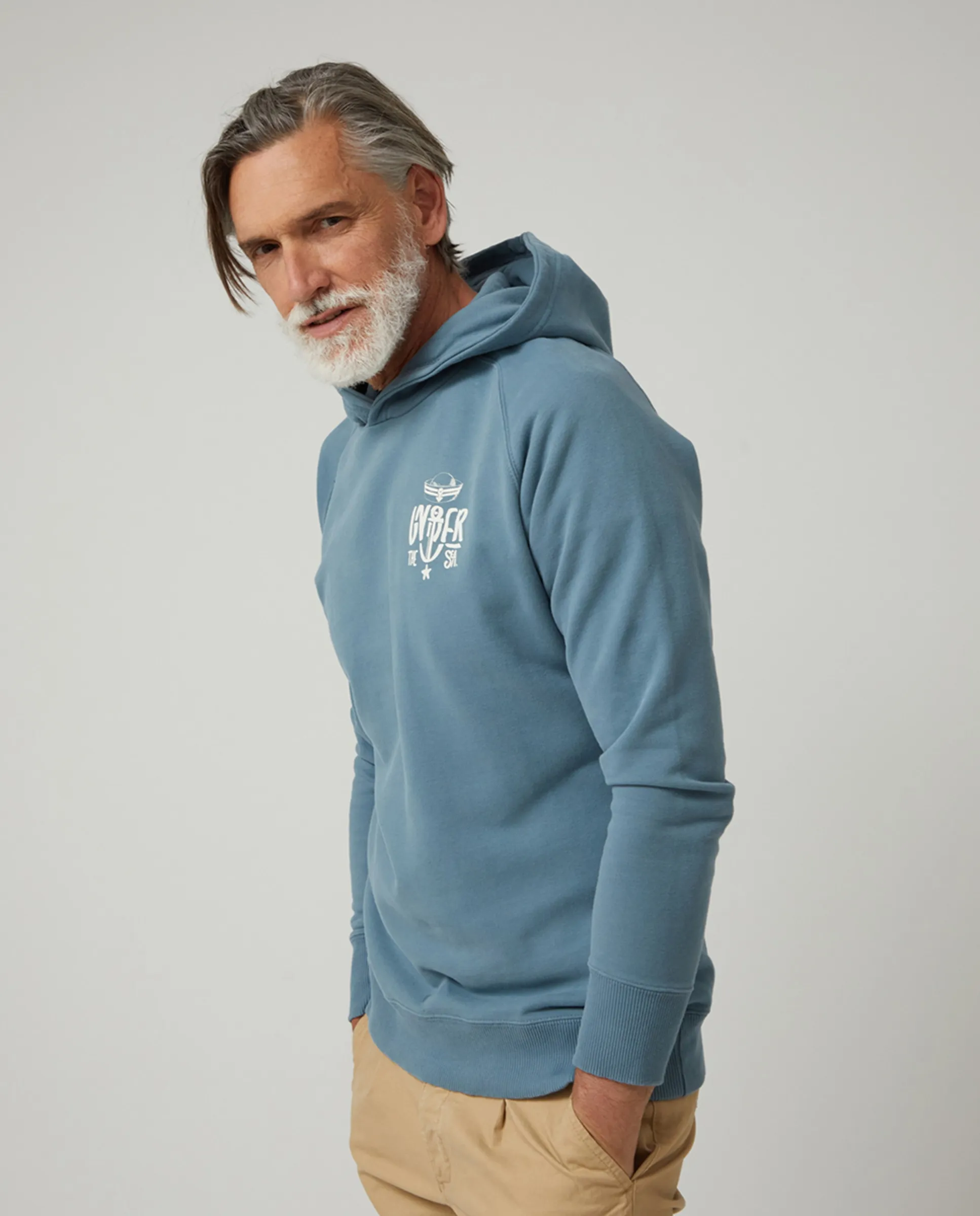 Мужская худи приталенного кроя Altonadock, синий
Мужская худи приталенного кроя Altonadock, синий