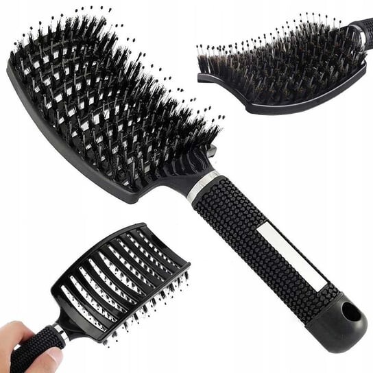 Расческа Abody с массажной щетиной кабана, Черный, MAWE
Расческа Abody с массажной щетиной кабана, Черный, MAWE