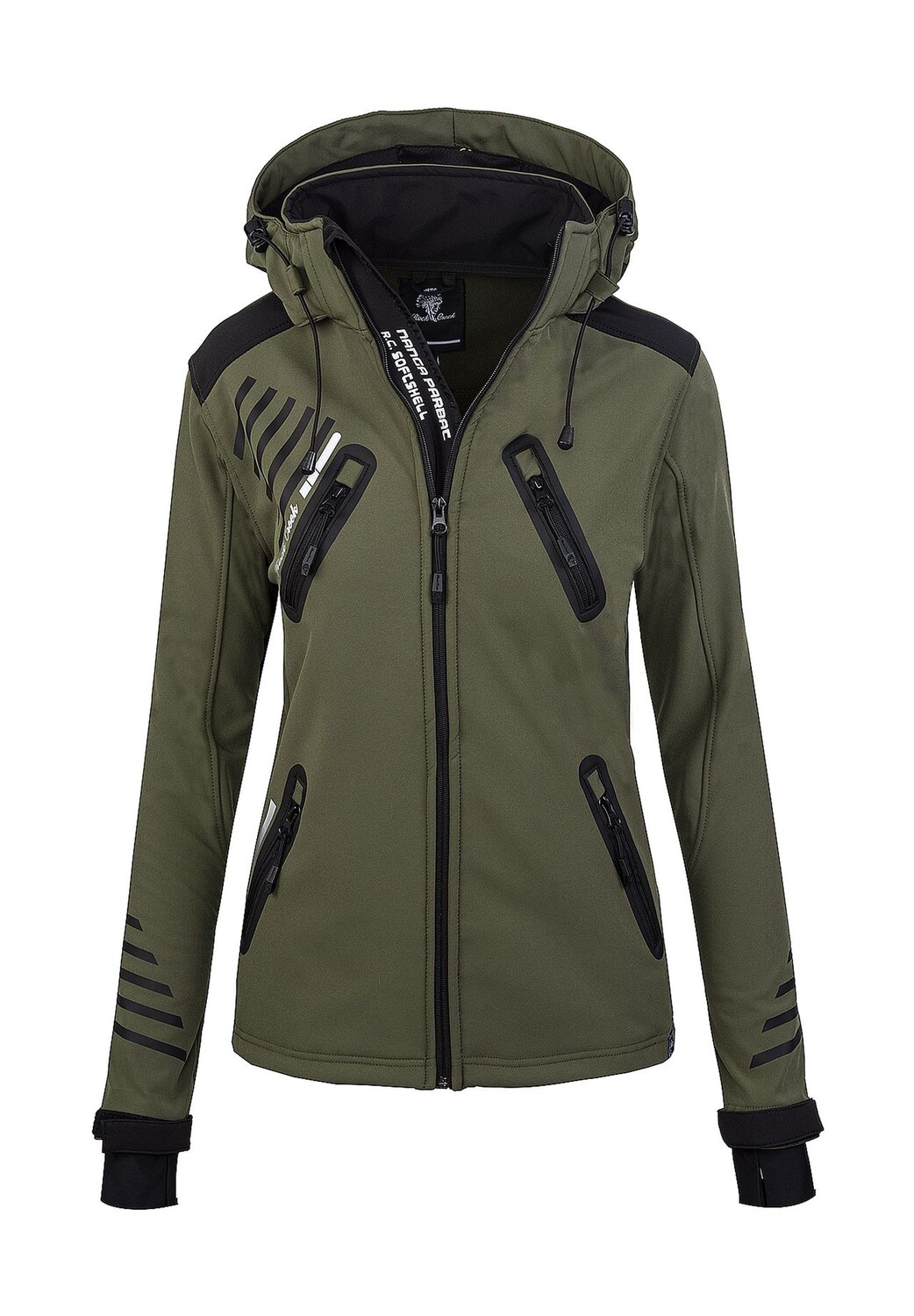 Куртка софтшелл, куртка стандартного кроя Rock Creek, хаки
Куртка софтшелл, куртка стандартного кроя Rock Creek, хаки