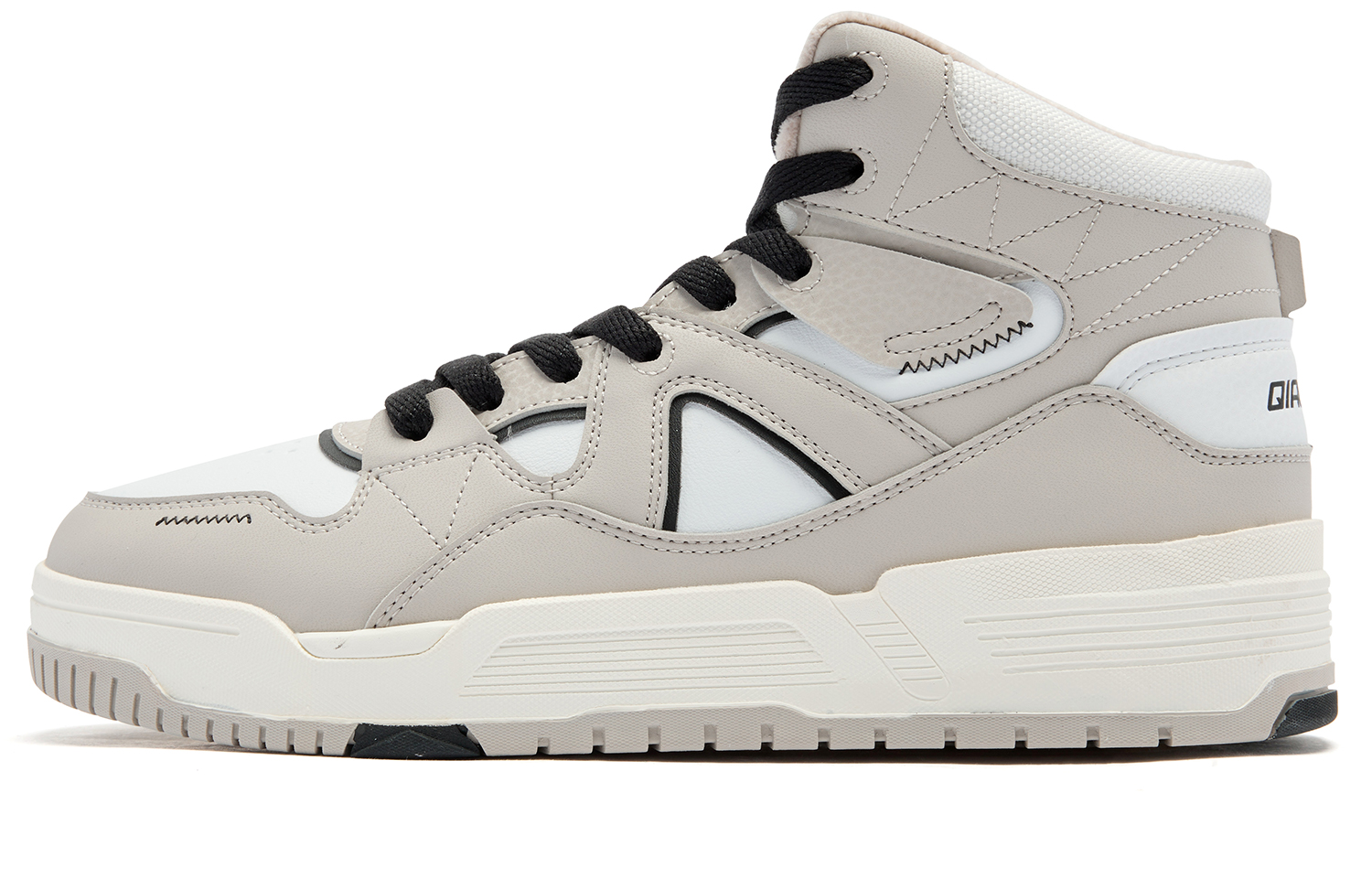 QIAODAN Кроссовки для скейтбординга мужские, высокие, бежевые, белые, черные
QIAODAN Кроссовки для скейтбординга мужские, высокие, бежевые, белые, черные