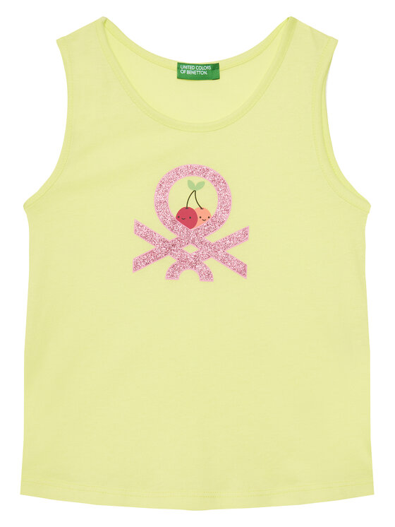Топ regular fit 3I1XGH012 United Colors Of Benetton, желтый
Топ regular fit 3I1XGH012 United Colors Of Benetton, желтый