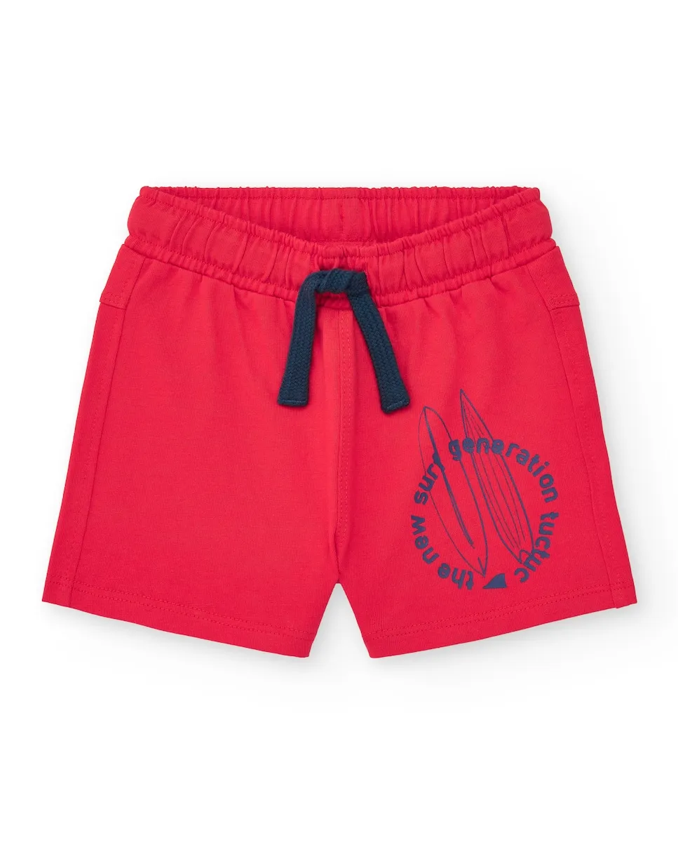 Красные шорты-бермуды для мальчика с регулируемой талией Tuc tuc, красный
Красные шорты-бермуды для мальчика с регулируемой талией Tuc tuc, красный
