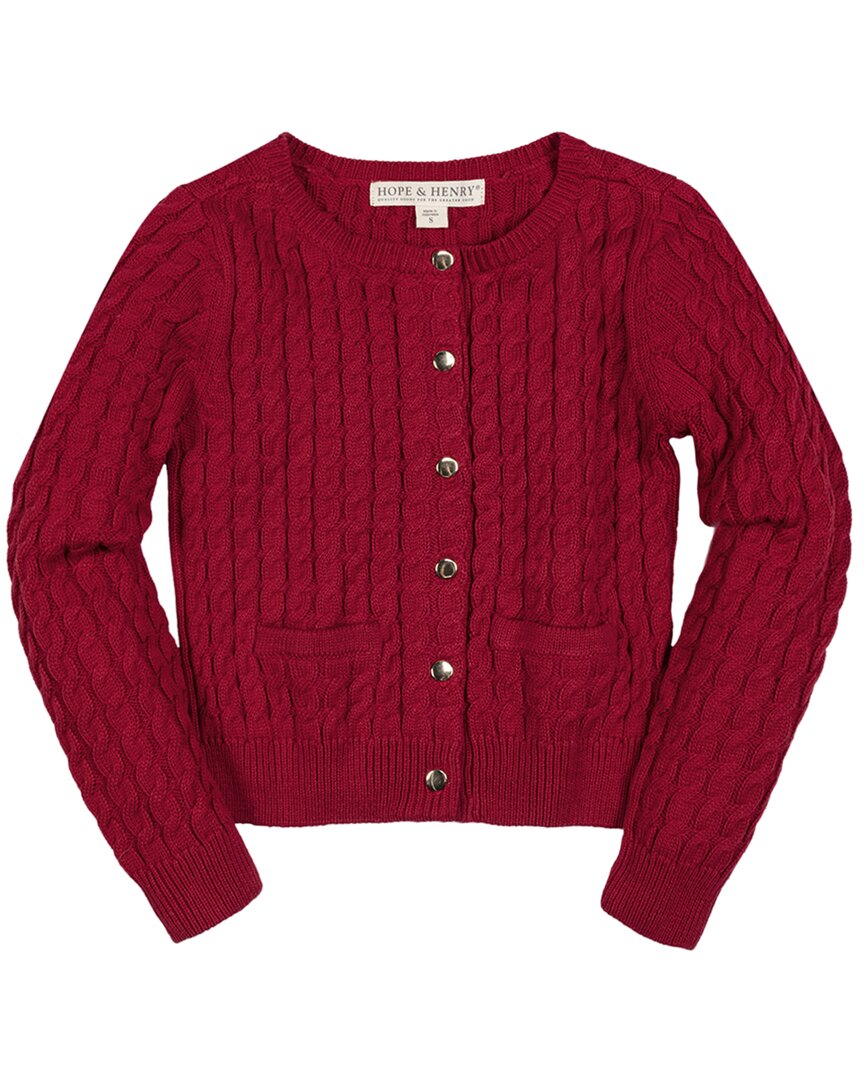 Кардиган-свитер Hope & Henry Hope & Henry, красный
Кардиган-свитер Hope & Henry Hope & Henry, красный