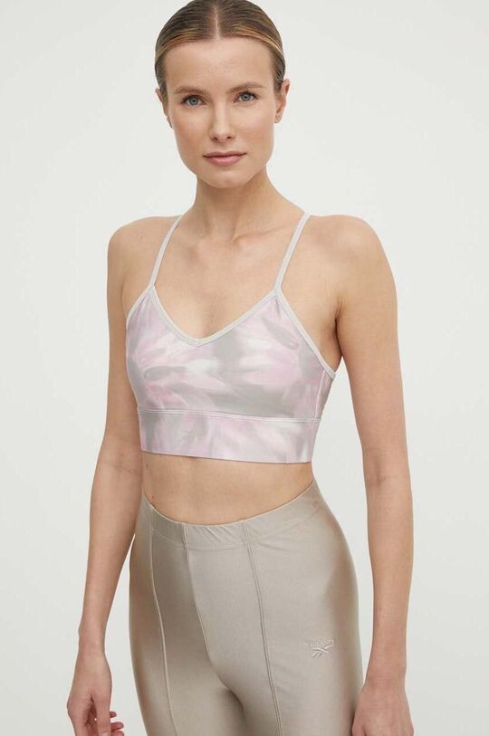 Спортивный бюстгальтер Identity Training Reebok, розовый
Спортивный бюстгальтер Identity Training Reebok, розовый