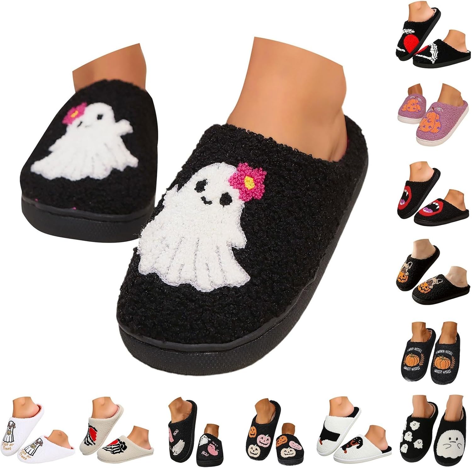 Тапочки CRNTCEM на Хэллоуин для женщин и мужчин, с тыквой, пушистые домашние, удобные и теплые, ретро стиль, мягкие зимние обувь, розовый
Тапочки CRNTCEM на Хэллоуин для женщин и мужчин, с тыквой, пушистые домашние, удобные и теплые, ретро стиль, мягкие зимние обувь, розовый