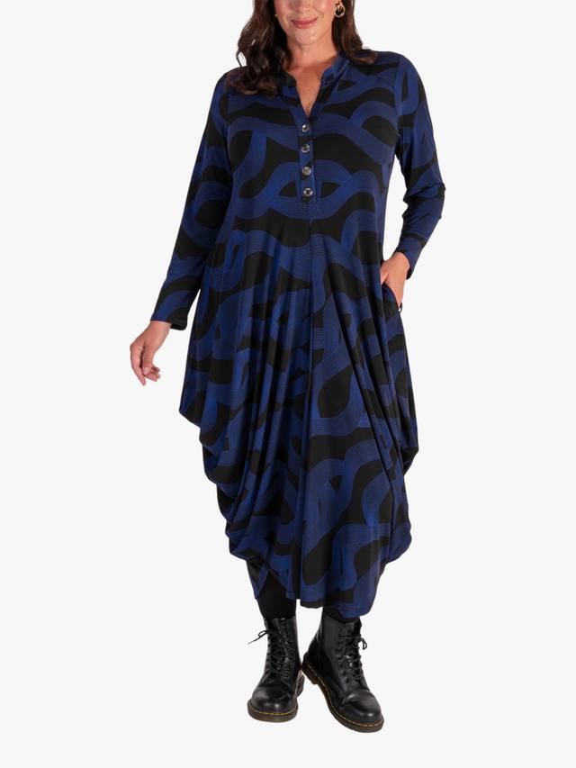 Платье Swirl Jersey с эффектом драпировки chesca, Black/Cobalt
Платье Swirl Jersey с эффектом драпировки chesca, Black/Cobalt