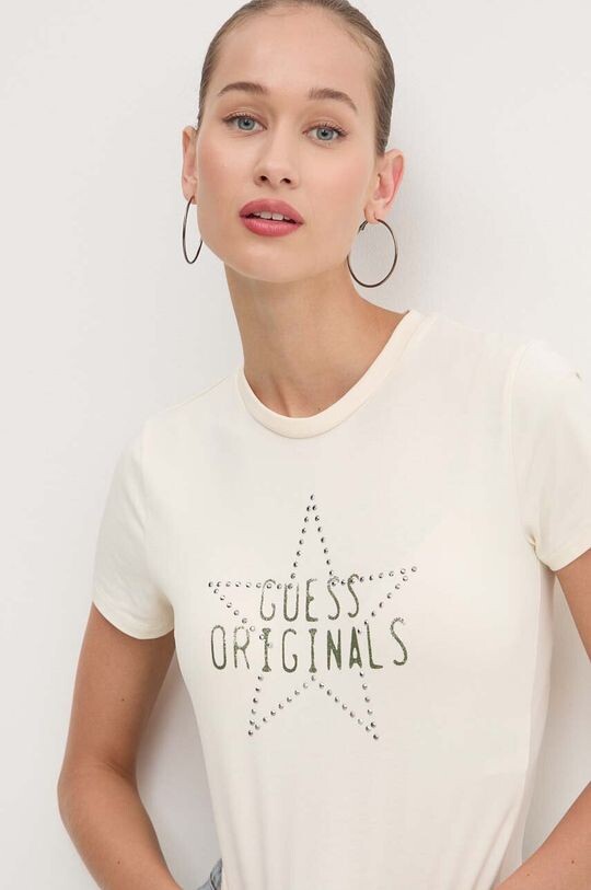 Футболка Guess Originals, бежевый
Футболка Guess Originals, бежевый