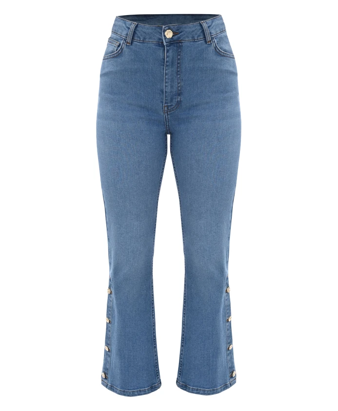 Джинсы-Клеш Kocca, синий
Джинсы-Клеш Kocca, синий