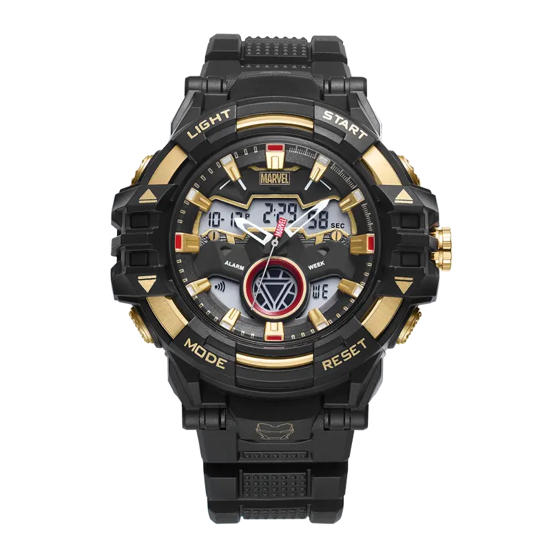 MARVEL Часы Electronic+Quartz Movement Watch Men's Watch Black Dial, M-5040B
MARVEL Часы Electronic+Quartz Movement Watch Men's Watch Black Dial, M-5040B