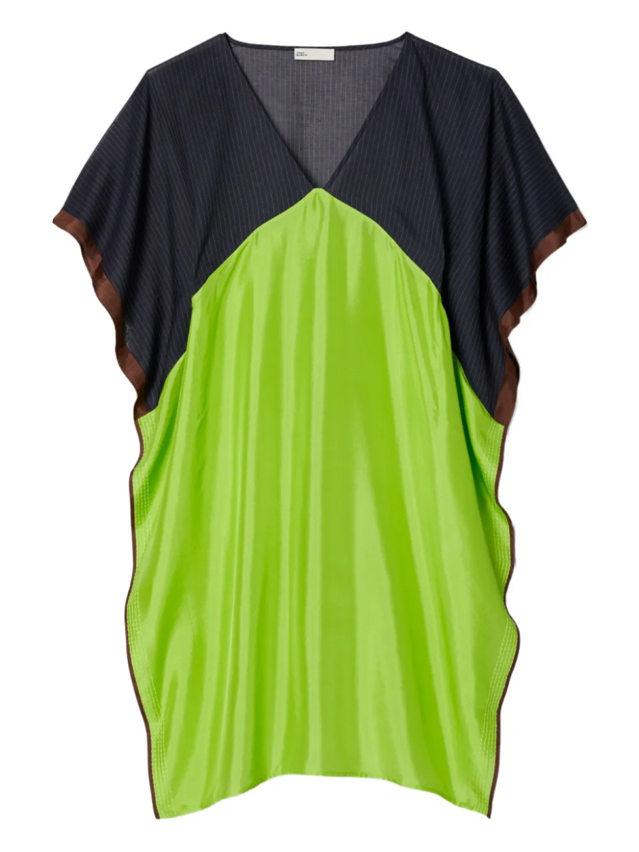 Платье миди в стиле колор-блок Tory Burch, зеленый
Платье миди в стиле колор-блок Tory Burch, зеленый