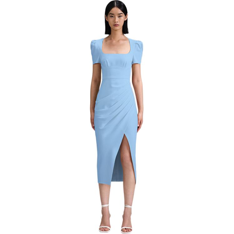 Женское платье с коротким рукавом Self portrait Self-portrait, синий
Женское платье с коротким рукавом Self portrait Self-portrait, синий