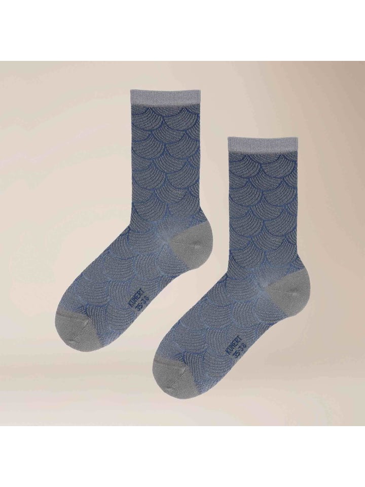 Носки с узором Fancy Shell голубого цвета Kunert
Носки с узором Fancy Shell голубого цвета Kunert