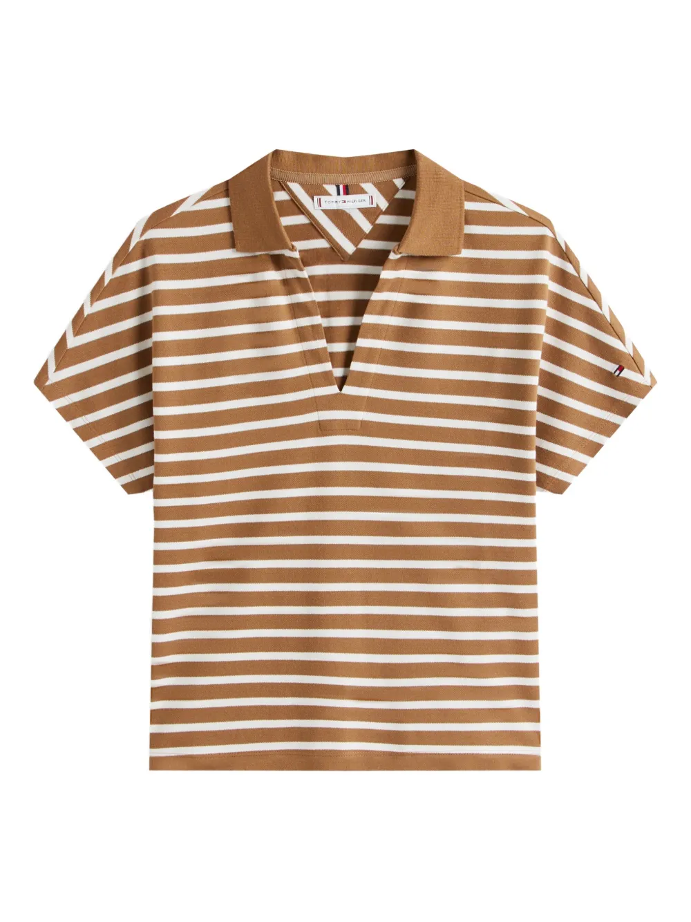 Полосатая футболка Tommy Hilfiger, коричневый
Полосатая футболка Tommy Hilfiger, коричневый