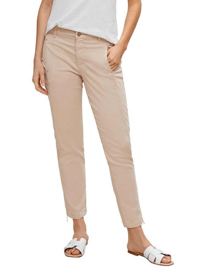 Брюки comma Hose, бежевый
Брюки comma Hose, бежевый