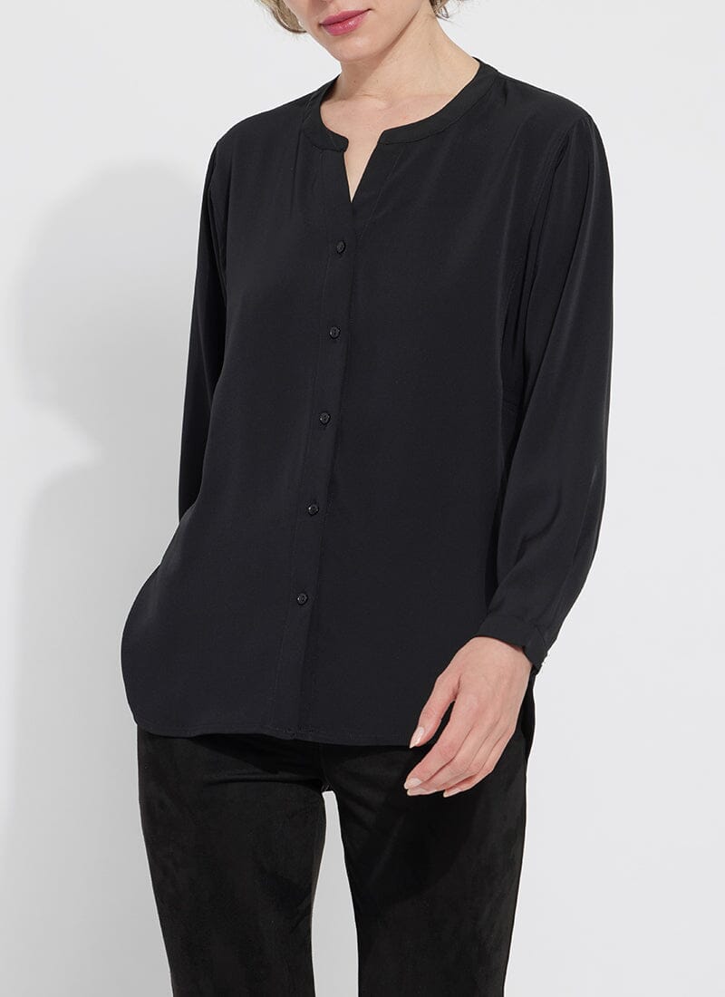 Эластичный тканый топ Mia Lysse, черный
Эластичный тканый топ Mia Lysse, черный