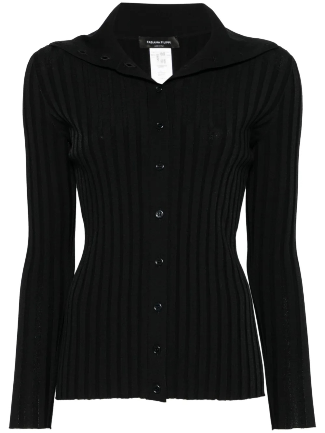 Кардиган Fabiana Filippi в рубчик, черный
Кардиган Fabiana Filippi в рубчик, черный