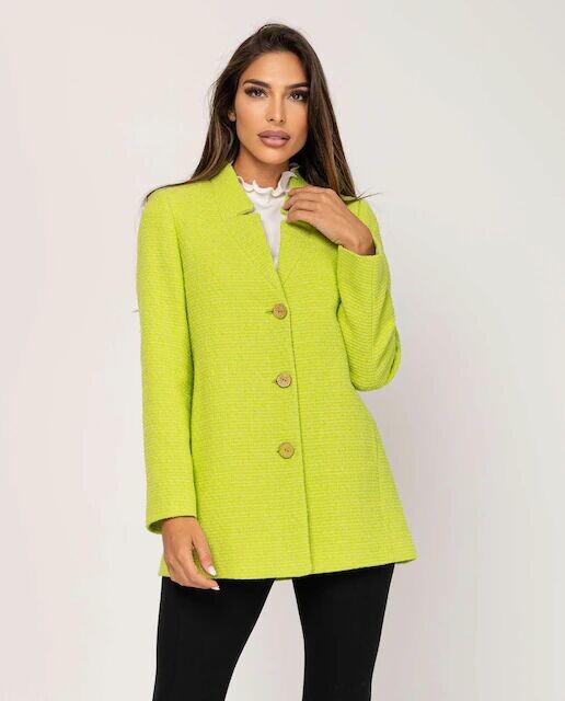 Длинный женский жакет в стиле сарафана на трех пуговицах Fsh, светло-зеленый
Длинный женский жакет в стиле сарафана на трех пуговицах Fsh, светло-зеленый