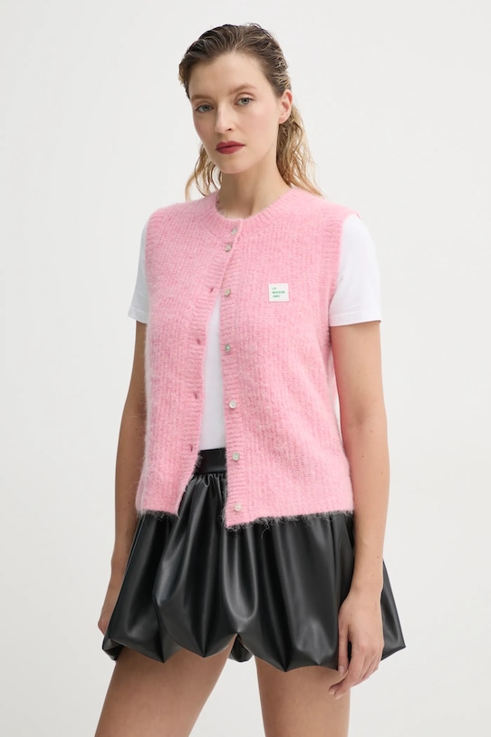 Жилет с добавлением шерсти American Vintage, розовый
Жилет с добавлением шерсти American Vintage, розовый