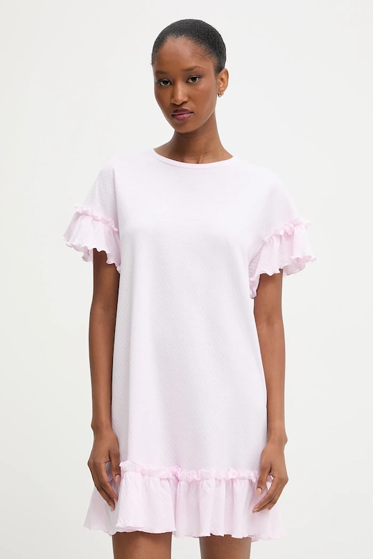 Хлопковая ночная рубашка Answear.Lab, розовый
Хлопковая ночная рубашка Answear.Lab, розовый