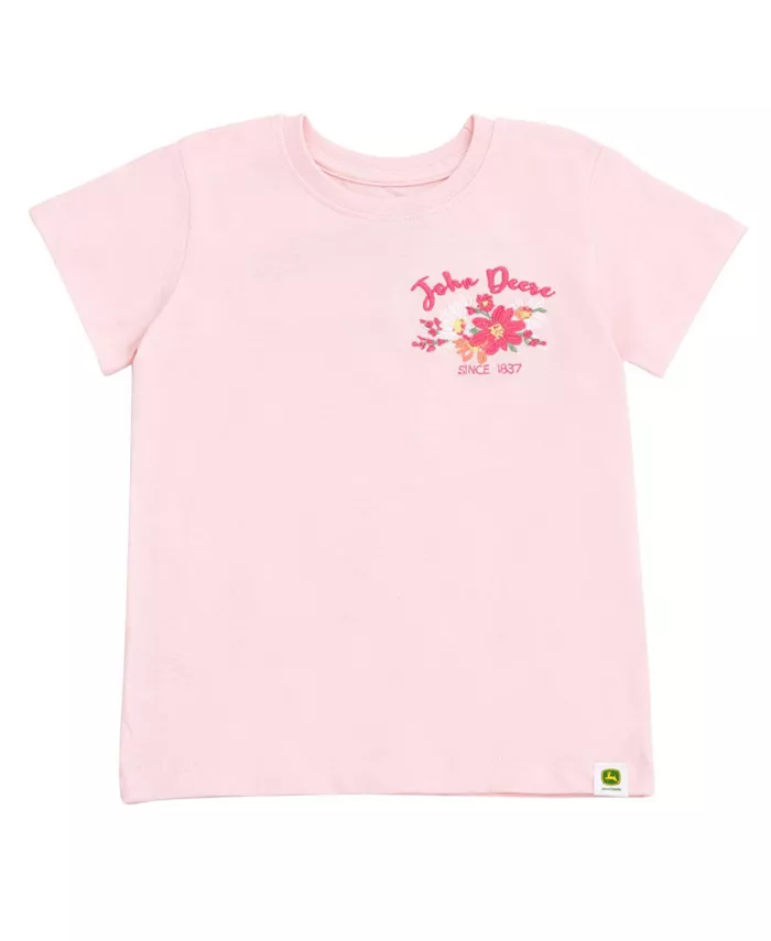 Футболка для девочек Toddler John Deere, розовый
Футболка для девочек Toddler John Deere, розовый