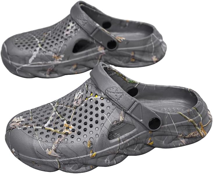 Мужские сабо для сада, взрослые мюли, спортивные сандалии, летние водные и пляжные туфли, повседневные тапочки, легкие, дышащие, с нескользящей подошвой Miluoluo, темно-серый
Мужские сабо для сада, взрослые мюли, спортивные сандалии, летние водные и пляжные туфли, повседневные тапочки, легкие, дышащие, с нескользящей подошвой Miluoluo, темно-серый
