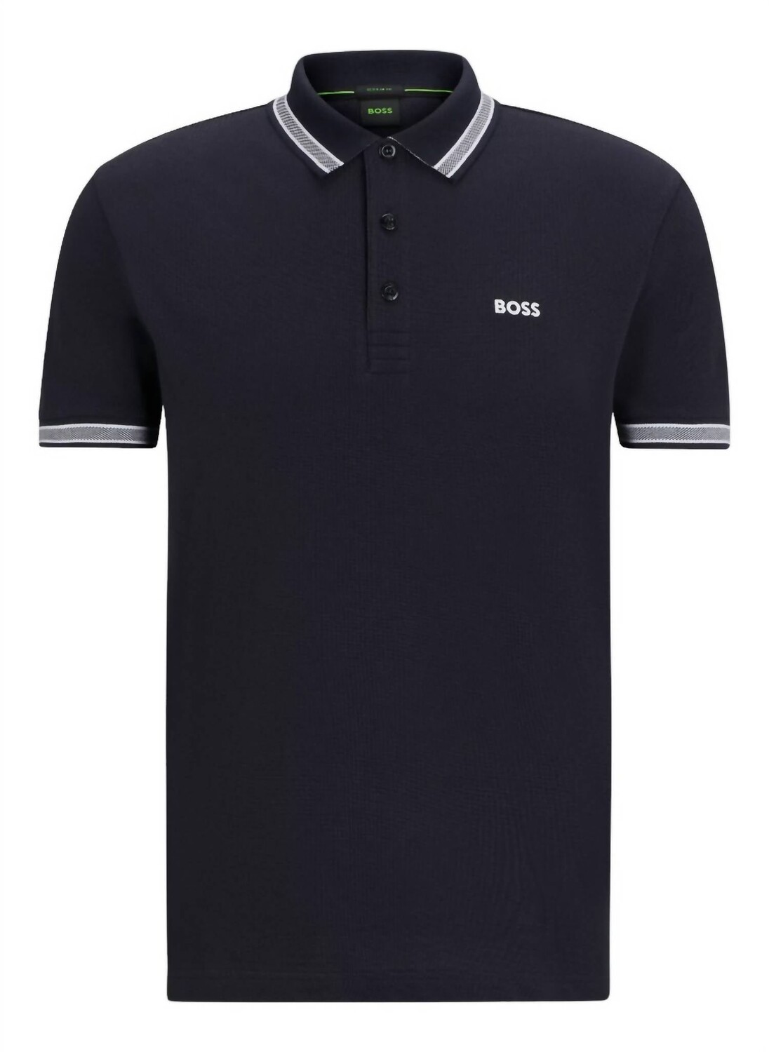 Темно-синяя рубашка-поло Paddy Hugo Boss
Темно-синяя рубашка-поло Paddy Hugo Boss