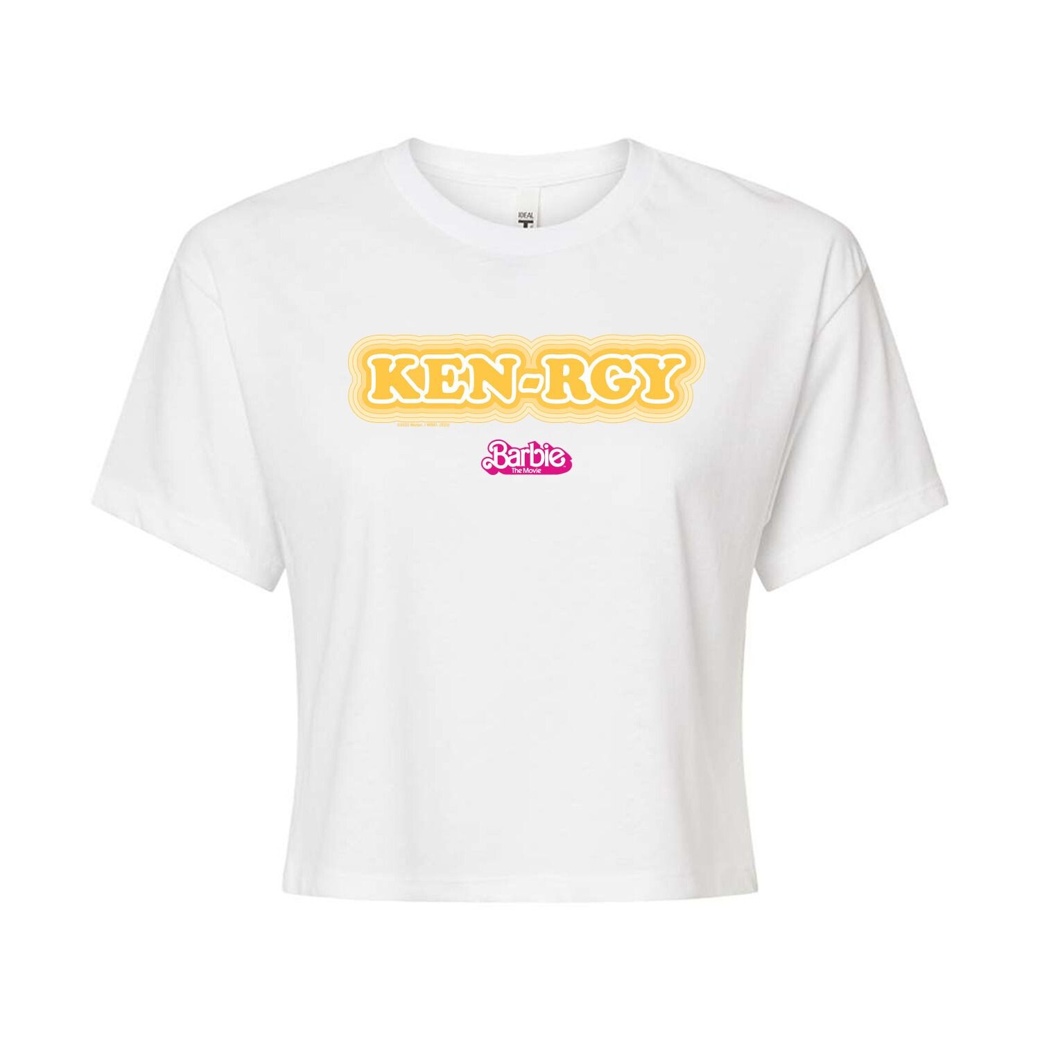 Укороченная футболка Barbie The Movie Kenrgy для юниоров Licensed Character, белый
Укороченная футболка Barbie The Movie Kenrgy для юниоров Licensed Character, белый