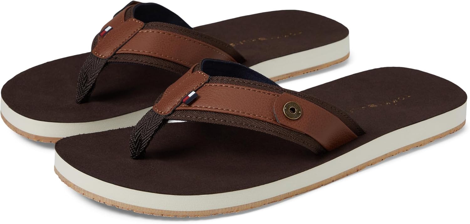 Мужские шлепанцы Tommy Hilfiger Drew Fb, Cognac/Brown
Мужские шлепанцы Tommy Hilfiger Drew Fb, Cognac/Brown