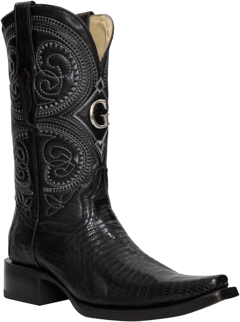 Мужские экзотические ковбойские сапоги El General из кожи ящерицы - черные Generic
Мужские экзотические ковбойские сапоги El General из кожи ящерицы - черные Generic