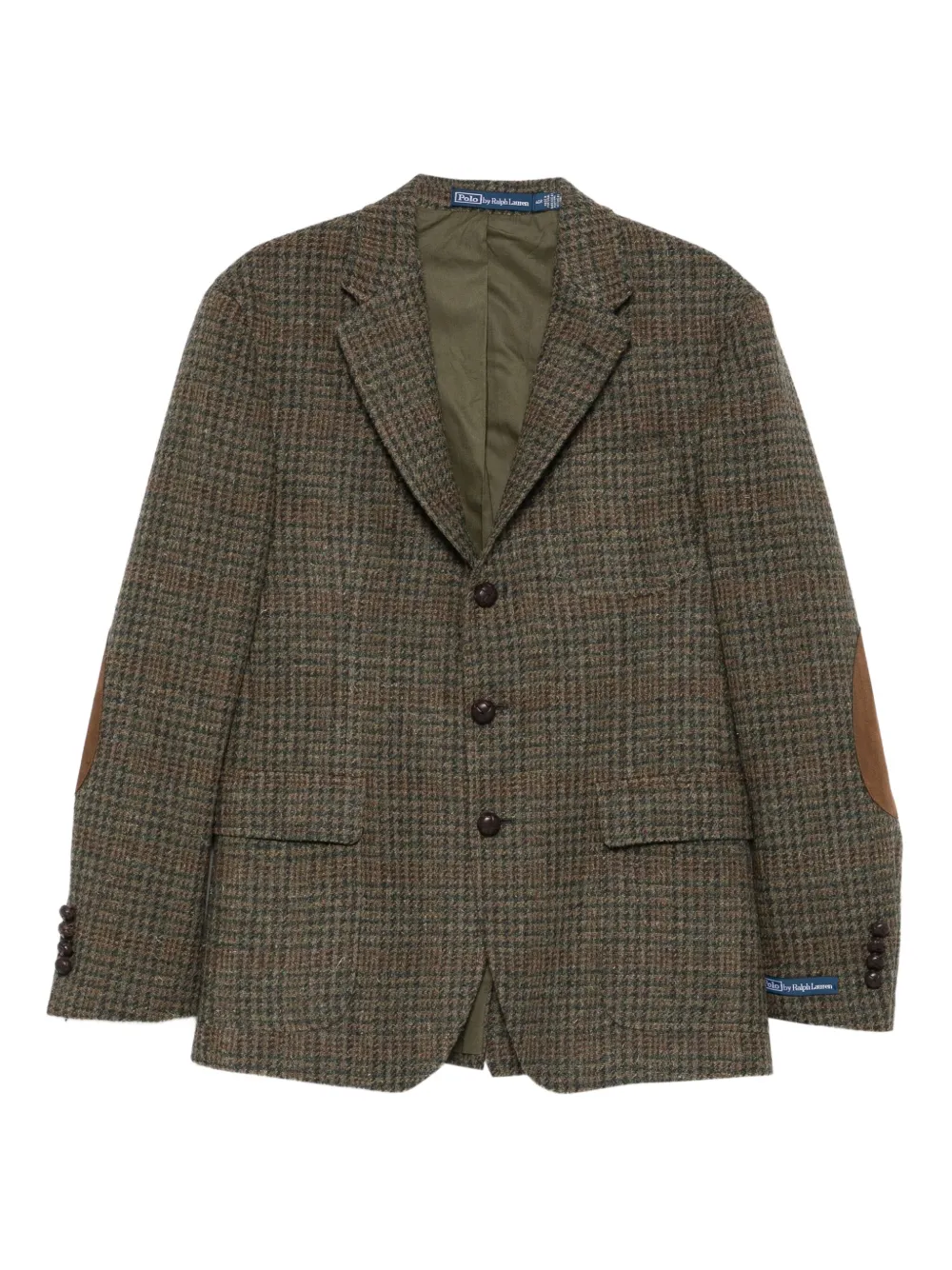 Клетчатый пиджак с нашивками на локтях Polo Ralph Lauren, зеленый
Клетчатый пиджак с нашивками на локтях Polo Ralph Lauren, зеленый