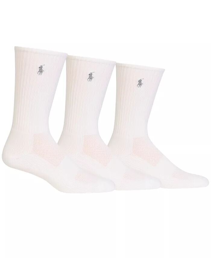 Мужские носки 3 шт. Технические носки Crew Polo Ralph Lauren, белый
Мужские носки 3 шт. Технические носки Crew Polo Ralph Lauren, белый