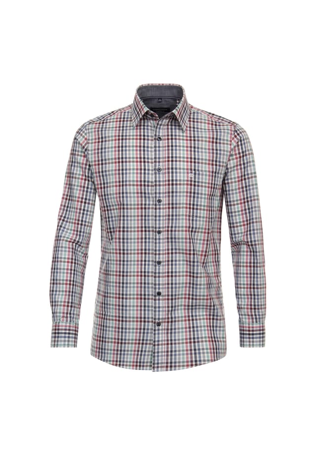 Рубашка свободного кроя в клетку Casamoda, красный
Рубашка свободного кроя в клетку Casamoda, красный