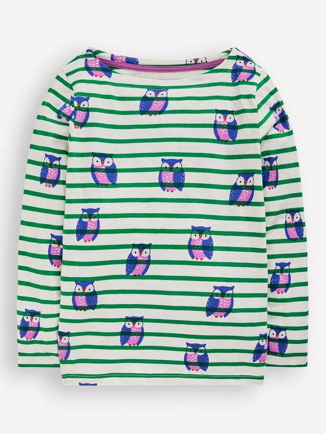 Детский хлопковый топ Ella в стиле бретон Mini Boden, Green
Детский хлопковый топ Ella в стиле бретон Mini Boden, Green
