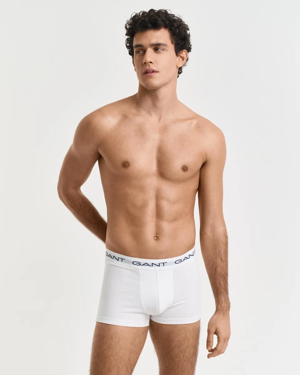 Комплект из трех мужских укороченных трикотажных боксеров с надписью GANT на талии Gant, белый
Комплект из трех мужских укороченных трикотажных боксеров с надписью GANT на талии Gant, белый