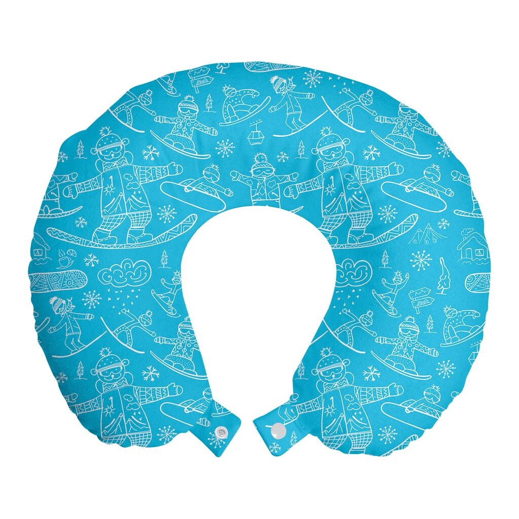 ABAKUHAUS Ski Pattern Дорожная подушка для шеи, поддержка шеи, дети и снежинки, пенопластовые дорожные принадлежности для самолета и автомобиля, 30x30 см, небесно-голубой и белый
ABAKUHAUS Ski Pattern Дорожная подушка для шеи, поддержка шеи, дети и снежинки, пенопластовые дорожные принадлежности для самолета и автомобиля, 30x30 см, небесно-голубой и белый