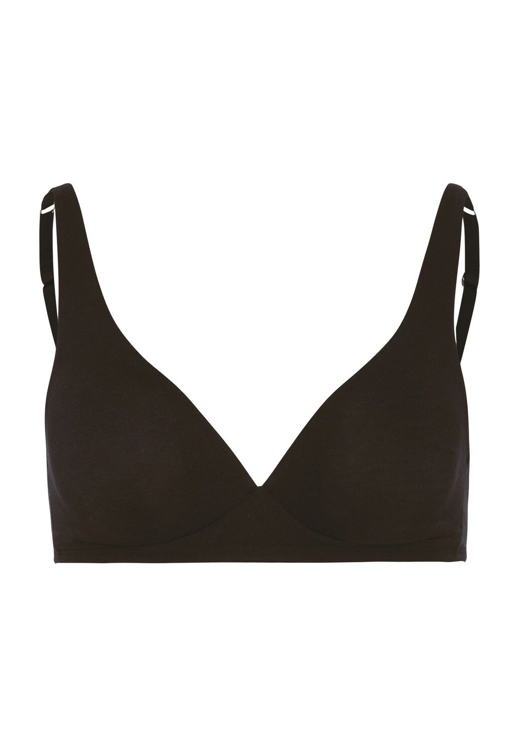 Женский бюстгальтер без косточек с треугольными чашками Cotton Sensation HANRO, черный
Женский бюстгальтер без косточек с треугольными чашками Cotton Sensation HANRO, черный