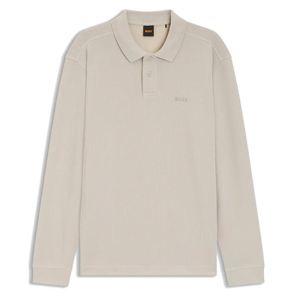 Поло с длинным рукавом BOSS Petempestolong, бежевый
Поло с длинным рукавом BOSS Petempestolong, бежевый