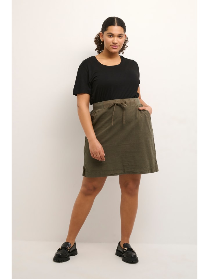 KAFFE curve Юбка KCnana, стандартный крой, цвет «Виноградный лист»
KAFFE curve Юбка KCnana, стандартный крой, цвет «Виноградный лист»