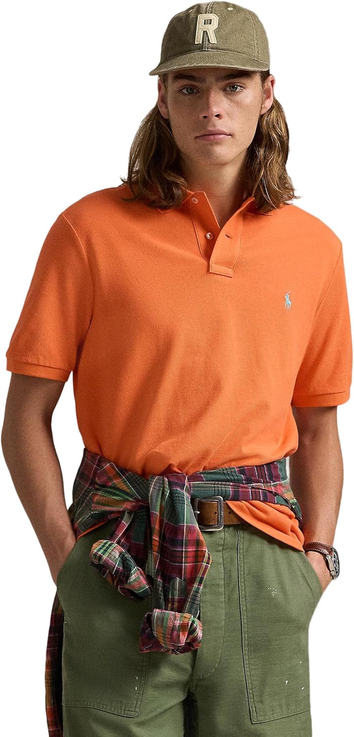 POLO RALPH LAUREN Мужская короткая футболка Solid Mesh - Classic, Spring Melon
POLO RALPH LAUREN Мужская короткая футболка Solid Mesh - Classic, Spring Melon