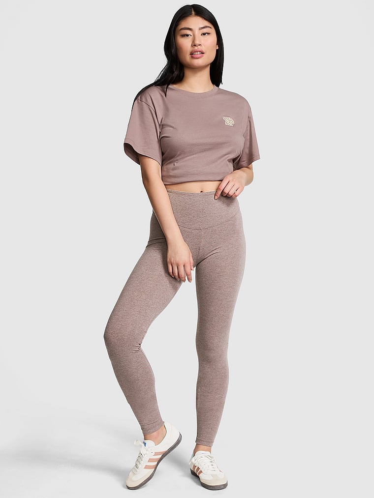 Хлопковые леггинсы на весь день Pink, classic cocoa blush heather
Хлопковые леггинсы на весь день Pink, classic cocoa blush heather