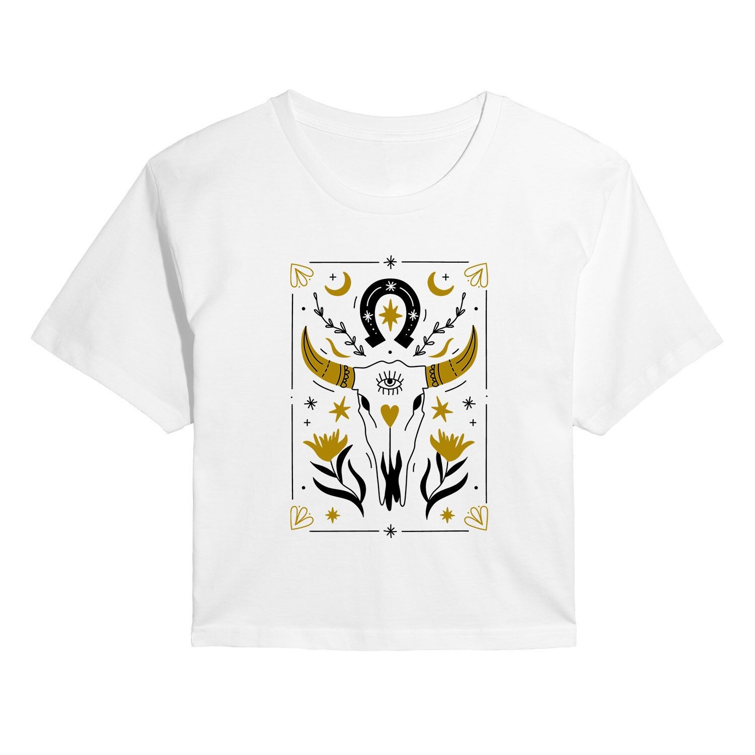 Детская футболка в стиле бохо с рисунком черепа крупного рогатого скота в юго-западном стиле Licensed Character
Детская футболка в стиле бохо с рисунком черепа крупного рогатого скота в юго-западном стиле Licensed Character