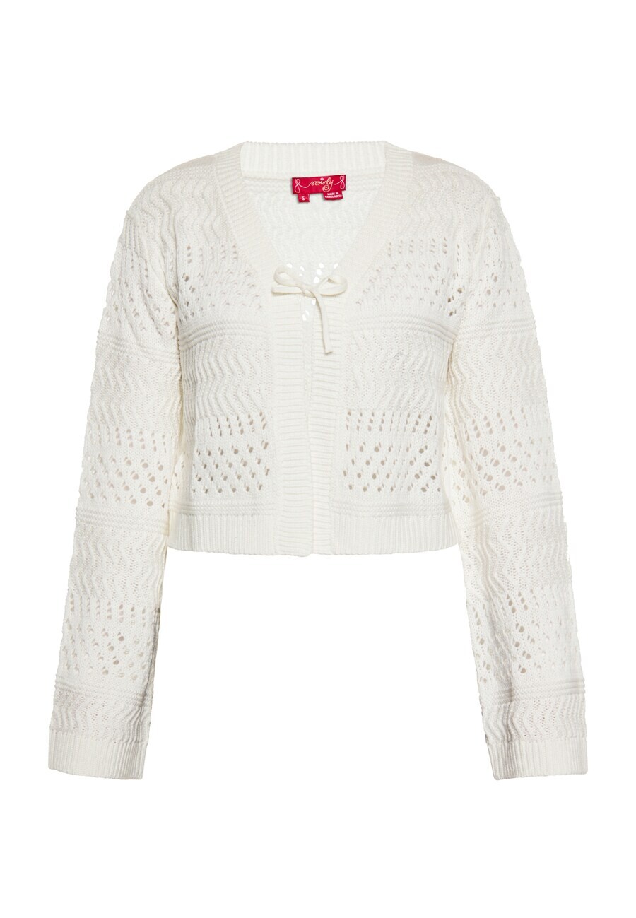 Вязаный кардиган Swirly, белый
Вязаный кардиган Swirly, белый