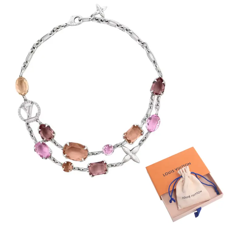 LOUIS VUITTON Серебряное металлическое колье Women's Silver
LOUIS VUITTON Серебряное металлическое колье Women's Silver