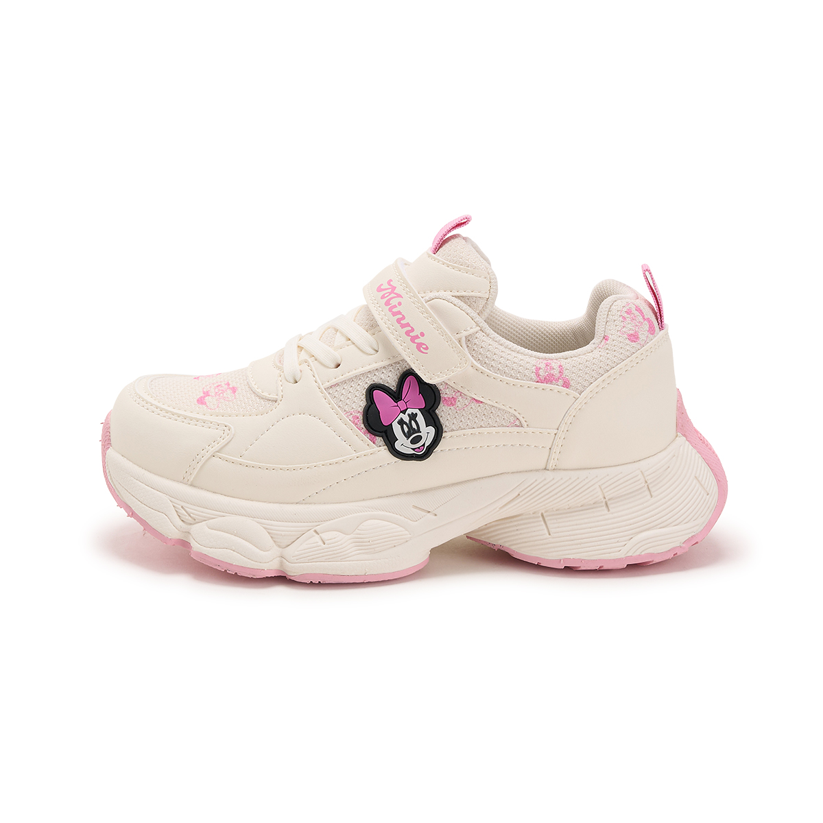 Детские кроссовки серии Mickey с противоскользящей подошвой, амортизирующие, устойчивые к истиранию, для повседневной носки Disney, бежевый/розовый
Детские кроссовки серии Mickey с противоскользящей подошвой, амортизирующие, устойчивые к истиранию, для повседневной носки Disney, бежевый/розовый