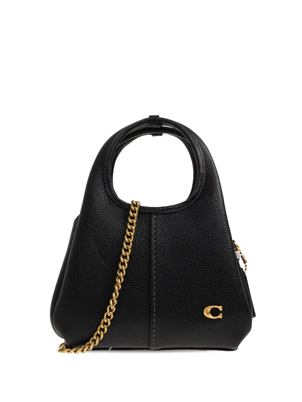 Сумка-тоут из кожи лана Coach, черный
Сумка-тоут из кожи лана Coach, черный