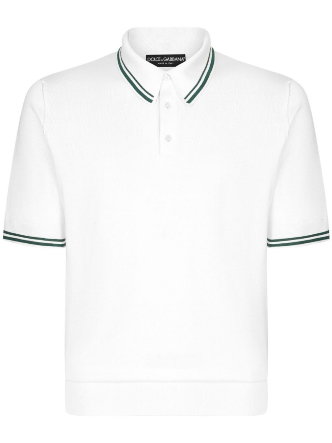 Dolce & Gabbana шелковая рубашка поло с отделкой в полоску, белый
Dolce & Gabbana шелковая рубашка поло с отделкой в полоску, белый