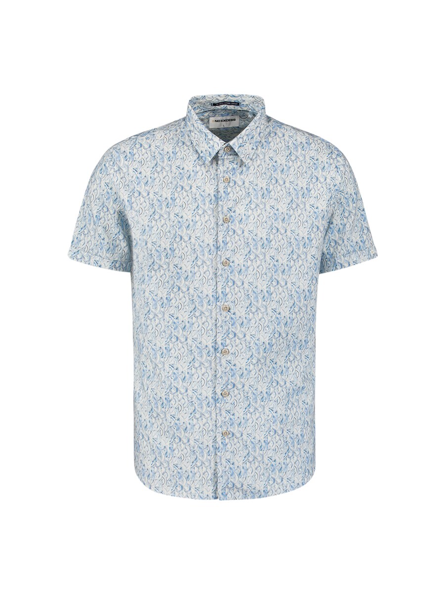 Рубашка на пуговицах классического кроя No Excess, цвет Dusty blue/Light blue
Рубашка на пуговицах классического кроя No Excess, цвет Dusty blue/Light blue