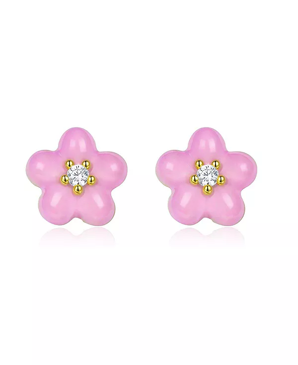 Миниатюрные розовые серьги-маргаритки Anna Zuckerman, pink
Миниатюрные розовые серьги-маргаритки Anna Zuckerman, pink